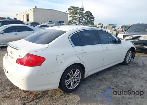 2013 Infiniti G37 Journey from USA, damaged, VIN JN1CV6AP2DM724755